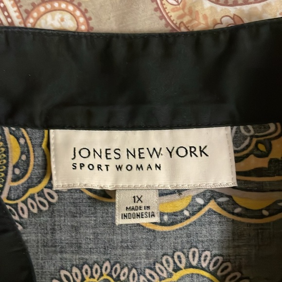 Jones New York tunic top. Sz 1x - Picture 2 of 4